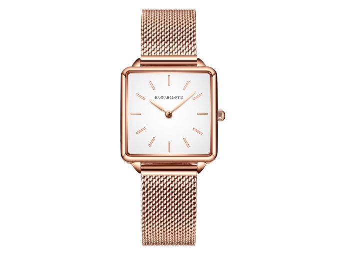 4897 1 damske hodinky all gold square