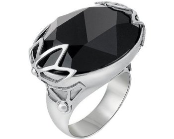 Prsten SWATCH Pure Night JRB024-6