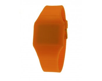 Hodinky HACKER Led Watch - Orange  HLW-03