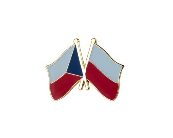 1830 3 ozdoba do klopy vlajka cr a polsko