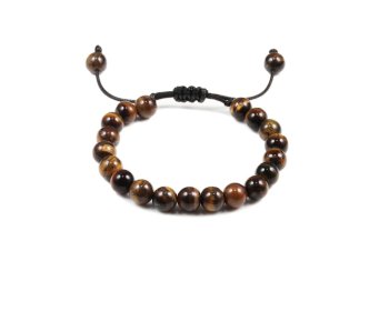 Náramek Tiger Eye: Klasický náramek s tygřím okem, který slibuje přinést sílu a odvahu do každodenního života.