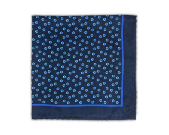2373 1 tmave modry kapesnicek do saka dots s modrymi puntiky