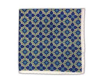 2502 modro bily kapesnicek do saka ornament