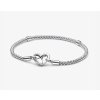 Zdobený řetízkový náramek PANDORA MOMENTS model 592453C00-18