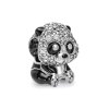 Korálek PANDORA model Třpytivá roztomilá panda 790771C01