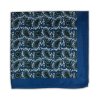 2460 1 modry kapesnicek do saka paisley s drobnym vzorem