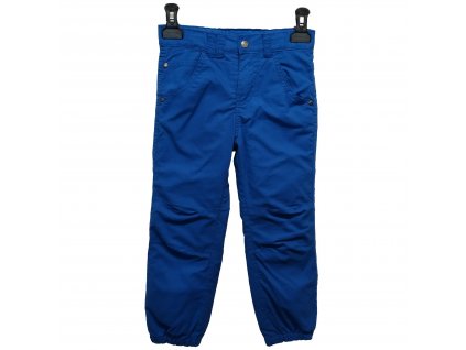 Dětské modré proteplené kalhoty Lupilu