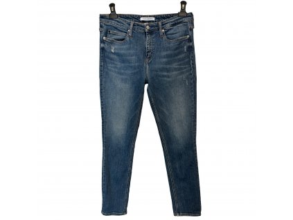 Pánské modré pružné džíny Calvin Klein