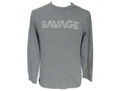 Pánské šedé triko Savage Cropp