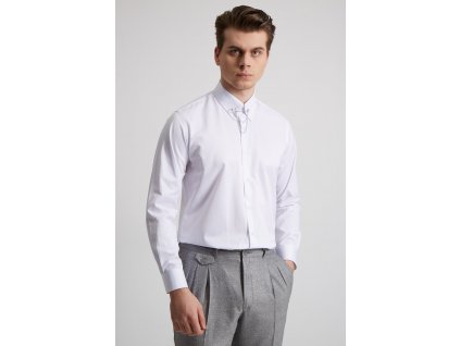 Tgy32976 yaka filketeli zincirli gomlek 892c 4