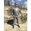 Pánsky slim fit oblek Veria