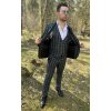 Pánsky slim fit oblek Delfy