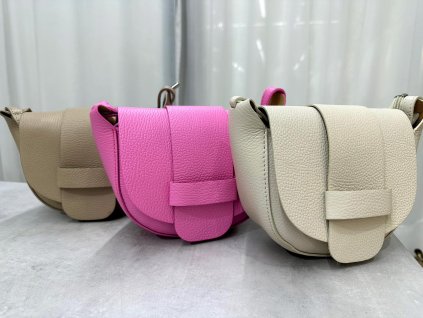 Kožená crossbody kabelka