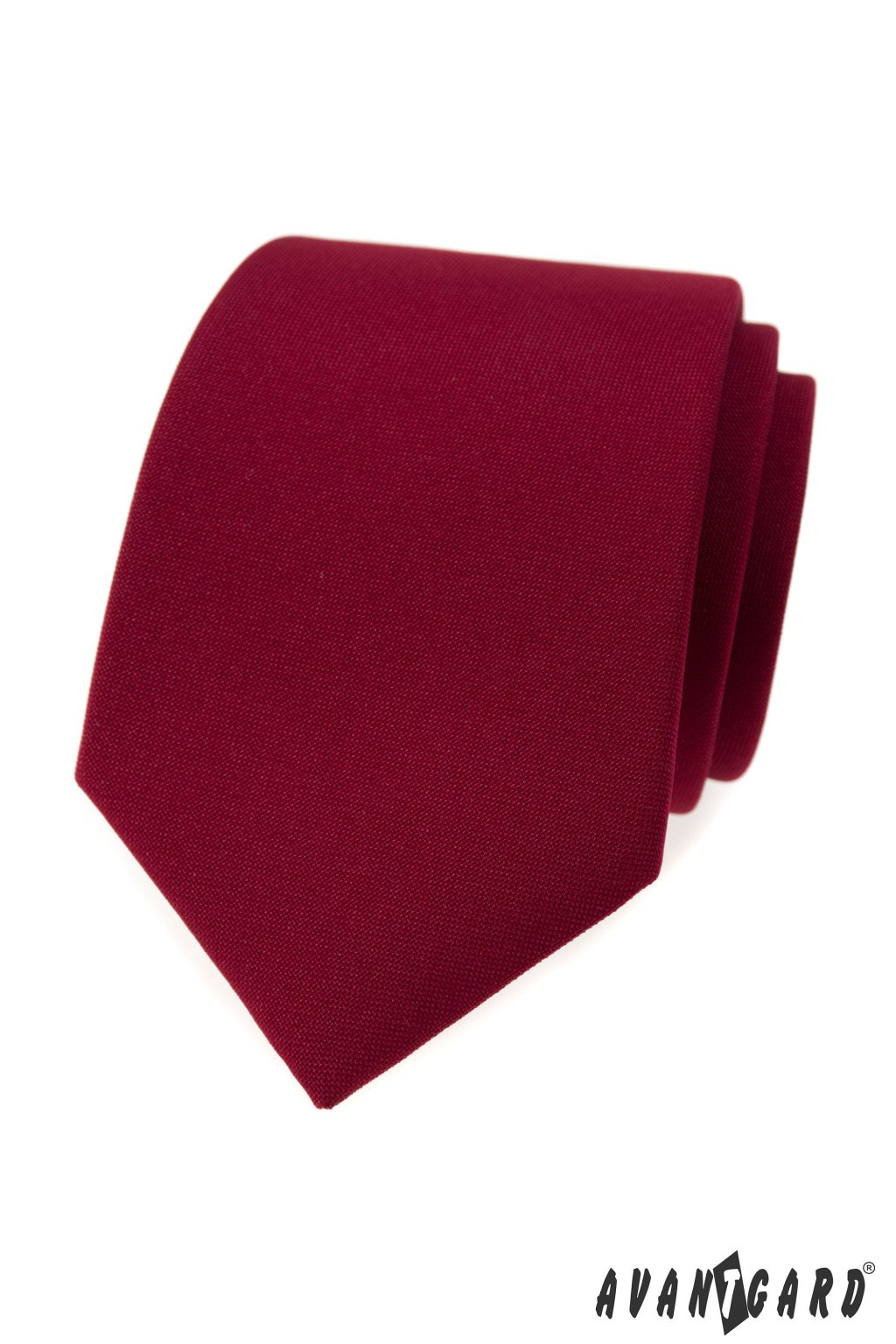 Bordó luxusní kravata jednobarevná 561 - 9853