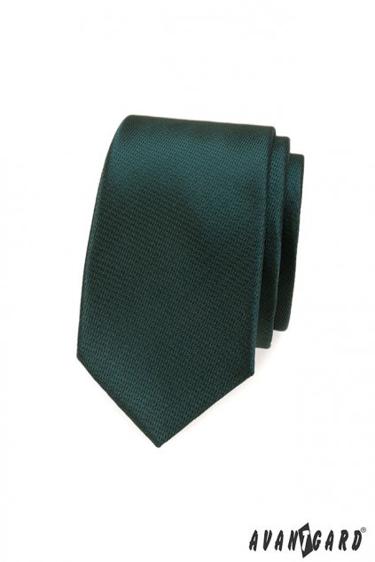 Pánská kravata SLIM LUX zelená