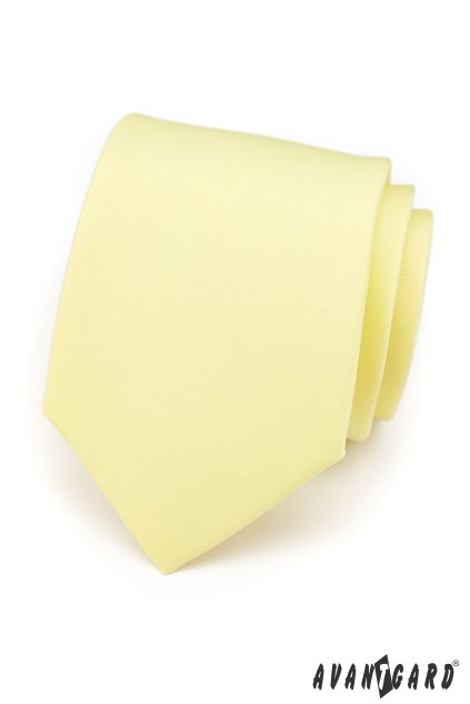 Kravata žlutá mat 559-7149
