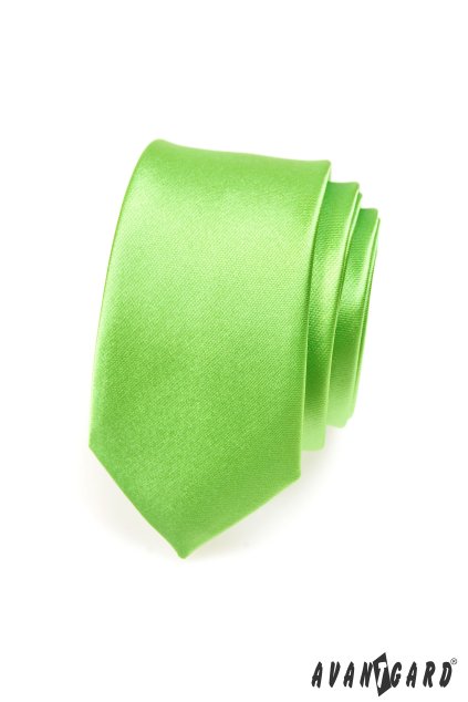 Kravata SLIM zelená 551-780