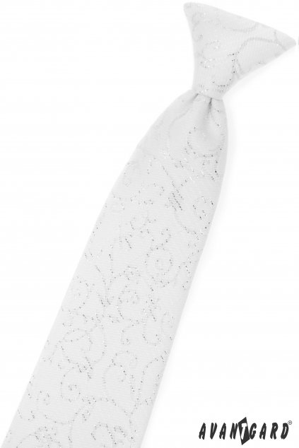 Chlapecká kravata bílá 558-9350