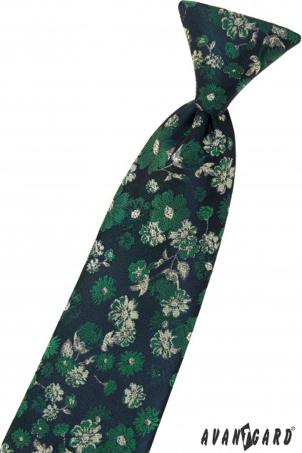 Chlapecká kravata modrá/zelená 558-22425
