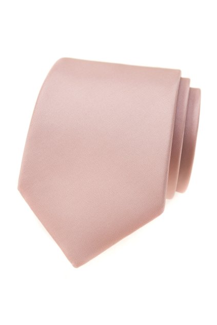 Kravata LUX pudrová mat 561-9950
