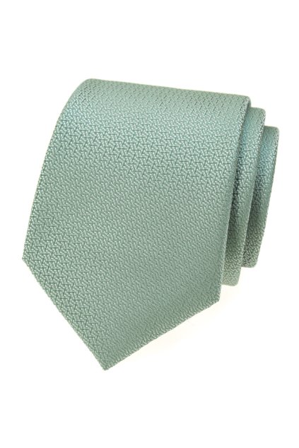 Kravata LUX zelená/šalvějová 561-22450