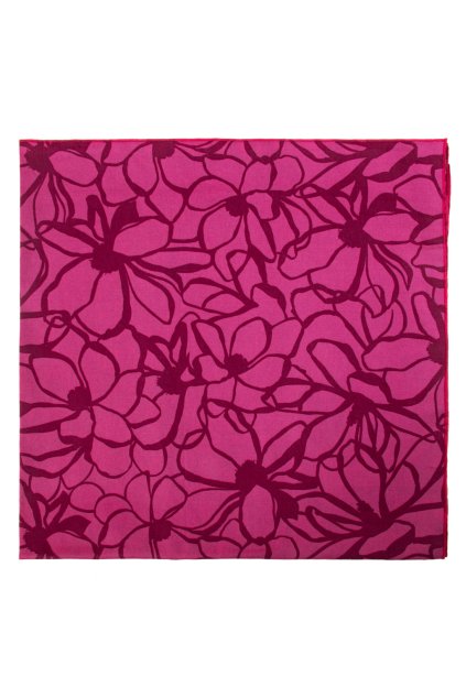 Šátek Magnolia Magenta růžová 884-4402