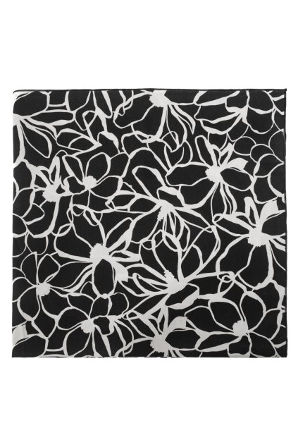 Šátek Magnolia Black černá 884-4403