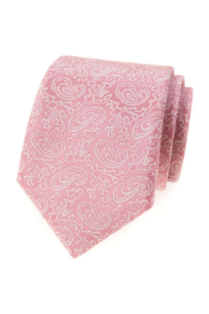 Kravata LUX pudrová 561-22009