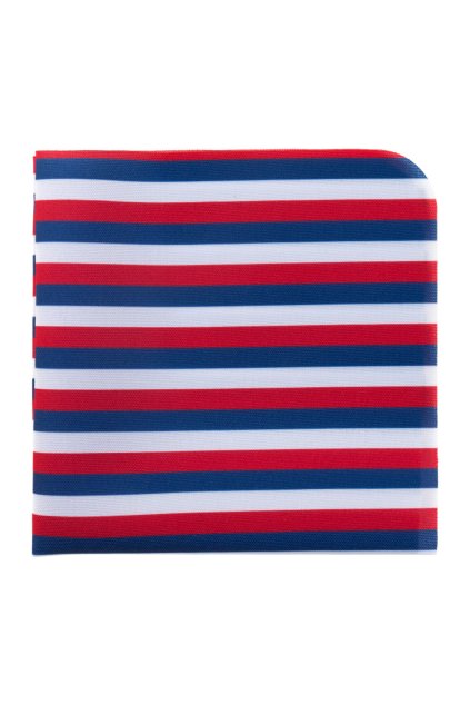 Kapesníček do saka LUX trikolóra bílá/červená/modrá 583-111218