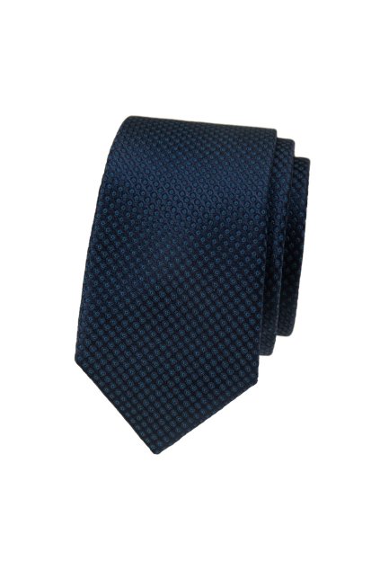 Kravata SLIM LUX modrá 571-81415