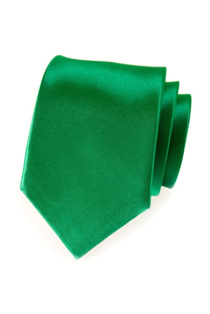 Kravata LUX smaragdová 561-9046