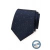 Temně modrá hedvábná kravata 621 - 7706