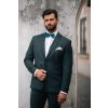 Kapesníček do saka hedvábný PREMIUM eukalyptová/zelená 610-5774