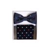 Set motýlek a ponožky modrá s puntíkem 779-05016