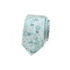 Kravata SLIM LUX tyrkysová 571-22458