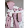 Kravata LUX pudrová/růžová 561-9863