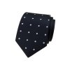 Set kravata a ponožky modrá s puntíkem 780-05015