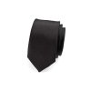 Kravata SLIM LUX černá mat 571-9915