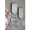 Kravata SLIM LUX eukalyptová 571-22440
