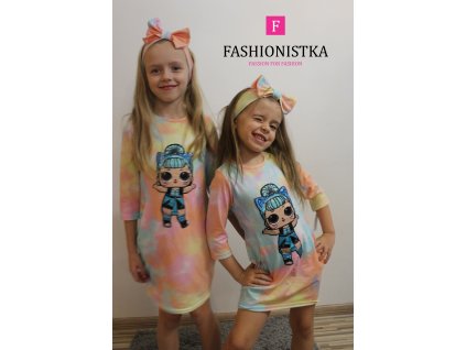 Fashionistka: TUKINKA dívčí LOL duhovaná