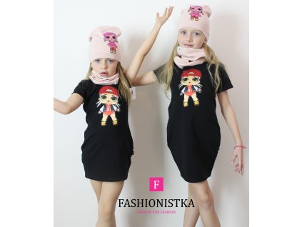 Fashionistka: TUNIKA dívčí LOL černá