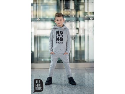 Fashionistka: SOUPRAVA klučičí ALL FOR KIDS šedá