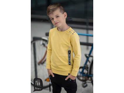 Fashionistka: MIKINA cool ALL FOR KIDS hořčicová