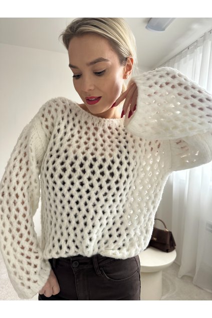 Svetr Melody bílý
