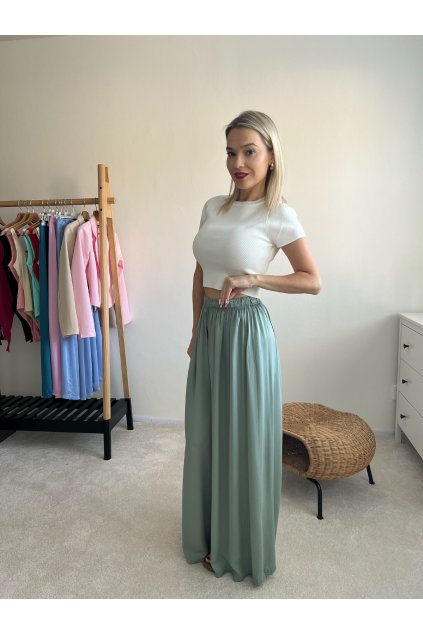 Kalhoty Sandra khaki