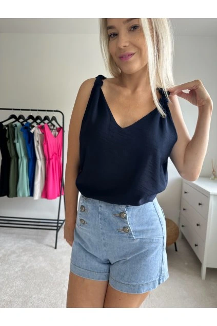 Top Emma tmavě modrý