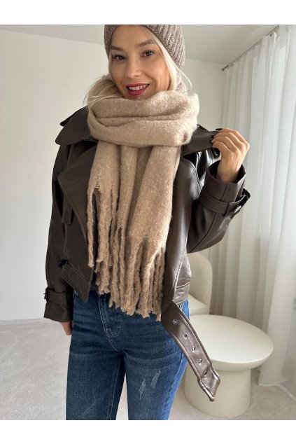 Šála Bina béžová