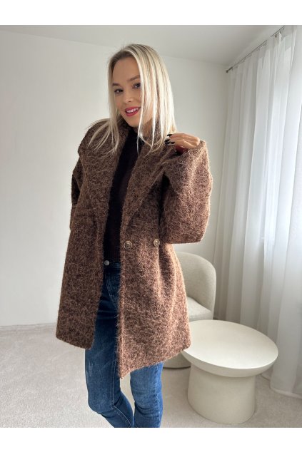 Kabátek Sandy čokoládový