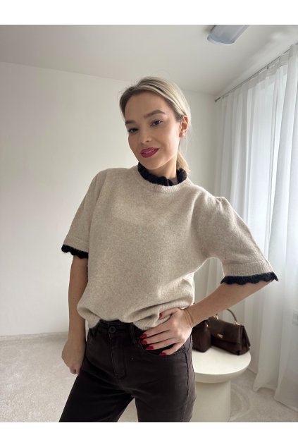 Svetr Clara béžový