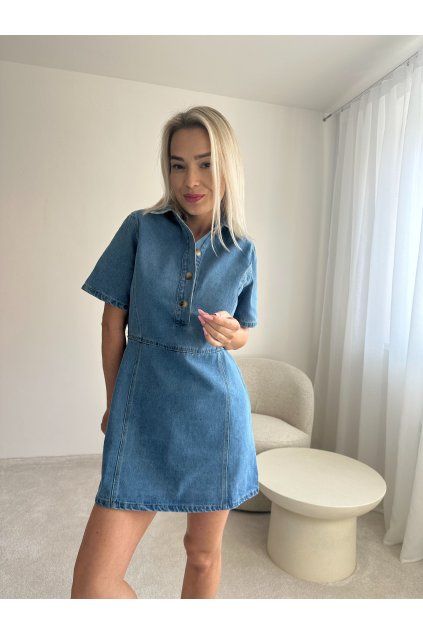 Denim šaty Alex